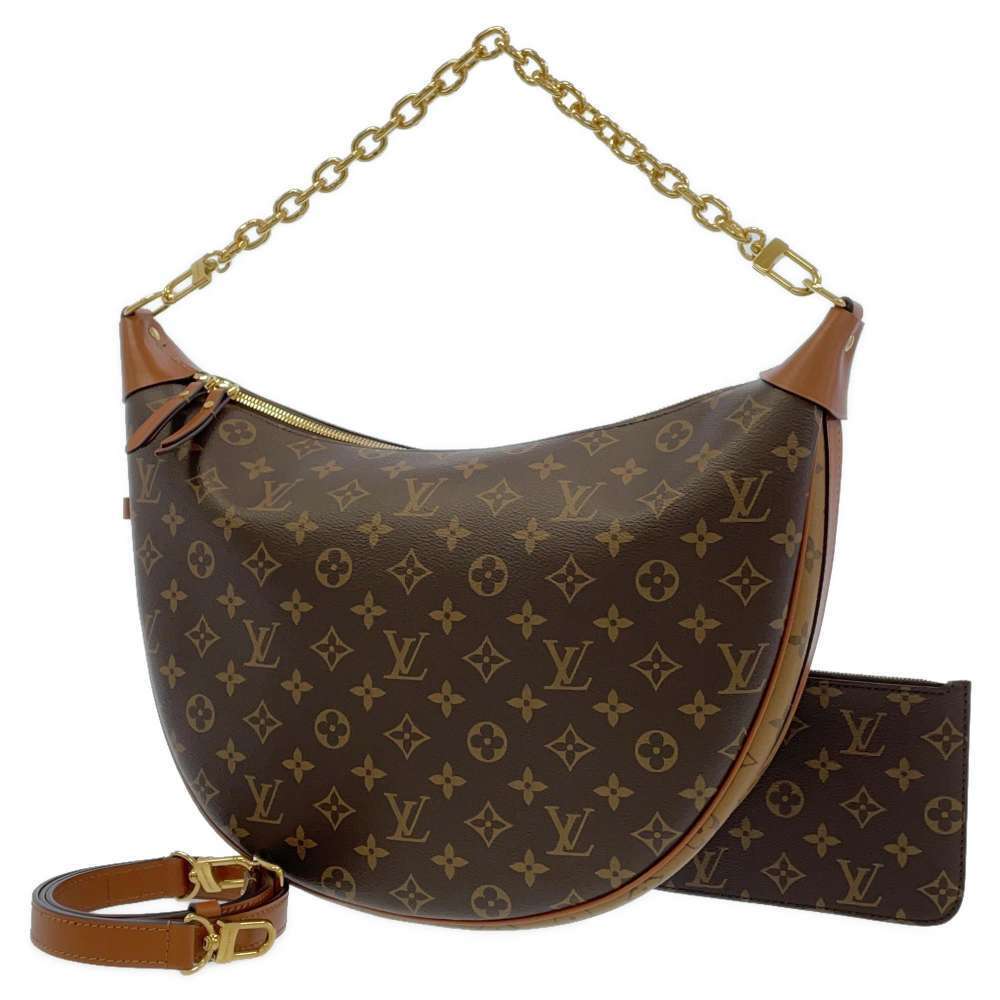 Louis Vuitton Monogram Reverse Loop Hobo Shoulder Bag